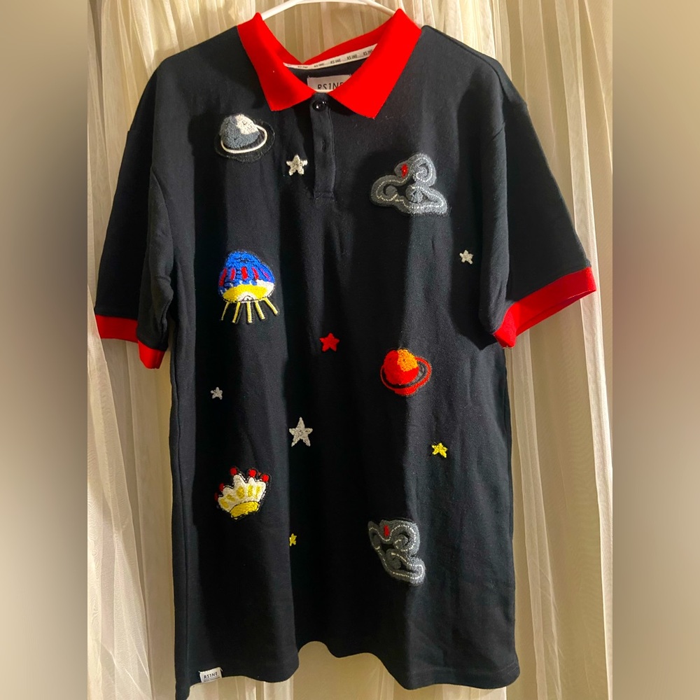 RS1NE Patchwork Polo